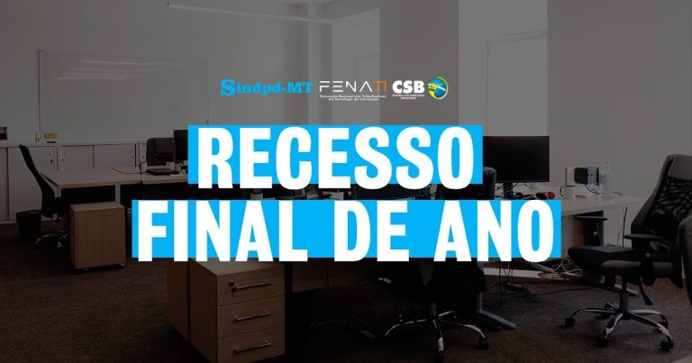 Comunicado Recesso de Final do Ano